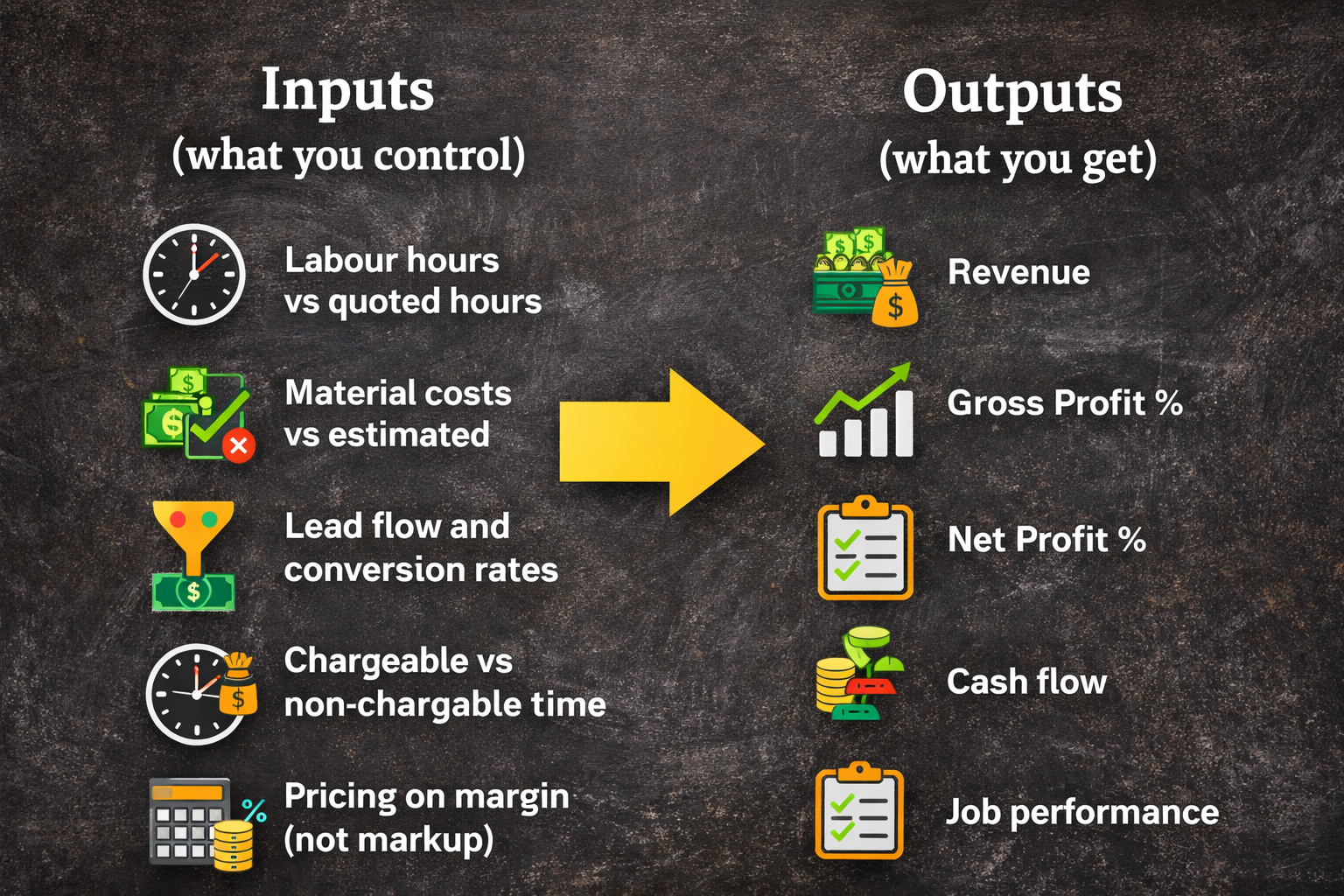 input ouput measuring